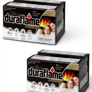 Gas Logs Realistic Flame Design Home Heating Solution-0