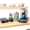 Keurig Coffee Pod Drawer Black Stainless Steel Compact-5