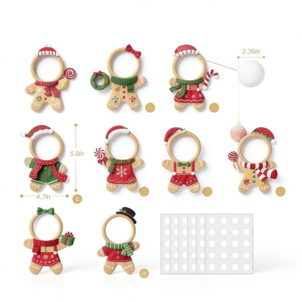 PAIVSUN Gingerbread Cardstock Christmas Cutout-1