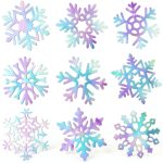 Christmas Snowflake Decorations Dianelhall Office-0