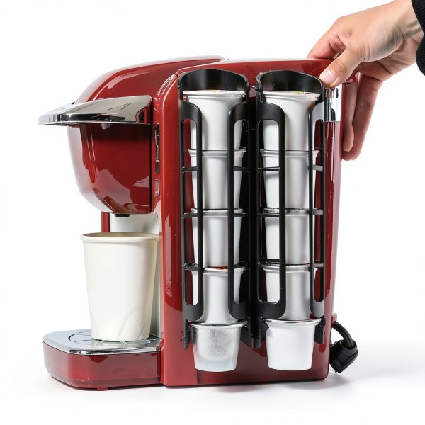 K Cup Holder Wall Mount Expandable Space Saver Dispenser-4
