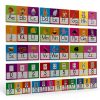 Alphabet Wall Line OUNENO Classroom Cardstock-0