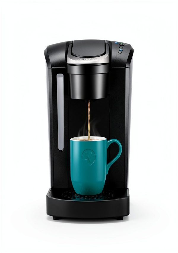 Keurig Coffee Pod Drawer Black Stainless Steel Compact-4