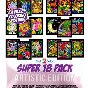 Coloring Posters by Stuff2Color Office Supplies-0