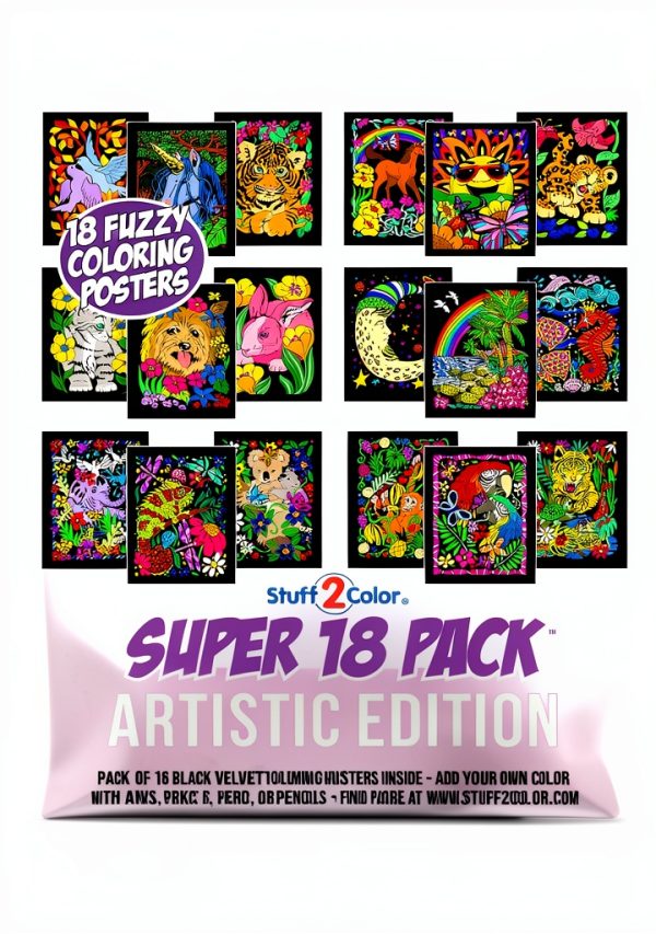 Coloring Posters by Stuff2Color Office Supplies-0
