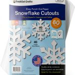 FreshCut Crafts Snowflake Cutouts Paper Office Decor-0