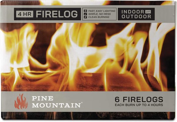 Pine Mountain Fire Log 4 Hour Burn Time Clean Burning-2