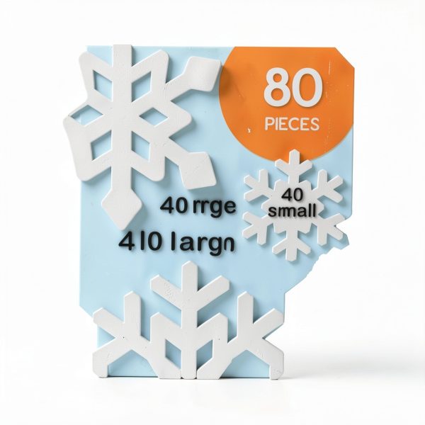 FreshCut Crafts Snowflake Cutouts Paper Office Decor-3
