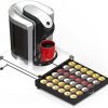 Deco Brothers Coffee Pod Drawer Black Glass Top Organizer-4