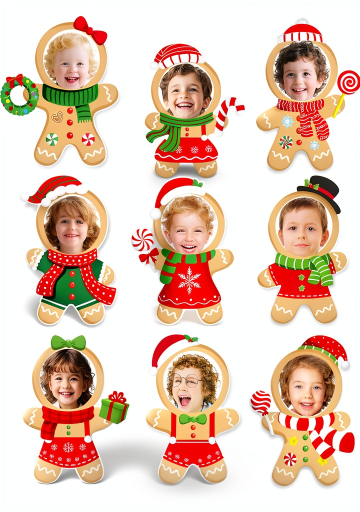 Installing PAIVSUN Gingerbread Cardstock Christmas Cutout on a classroom bulletin board