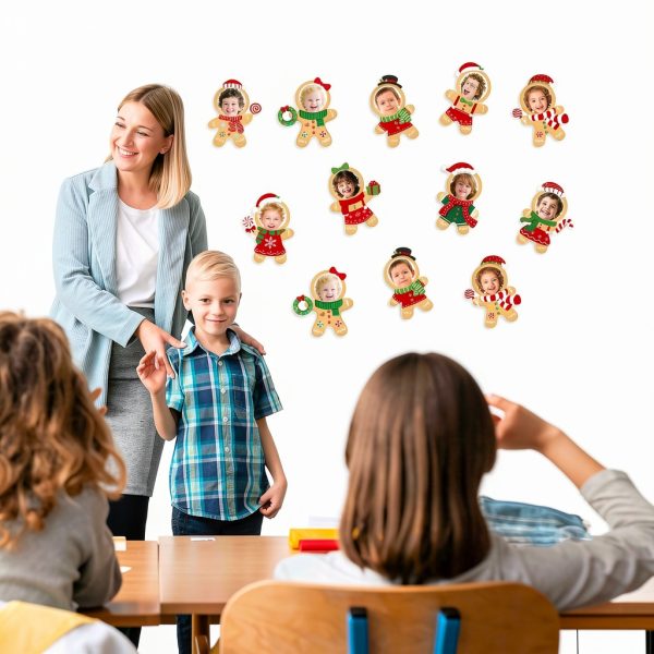 PAIVSUN Gingerbread Cardstock Christmas Cutout-5