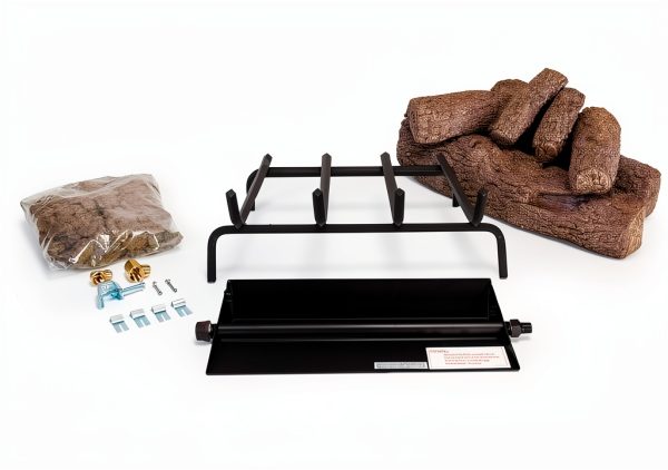 Peterson Real Fyre Gas Logs Rustic Ceramic Live Oak 24-Inch-2