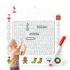 Jumbo Christmas Word Search Poster Office Product-0