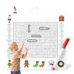 Jumbo Christmas Word Search Poster Office Product-0