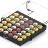Deco Brothers Coffee Pod Drawer Black Glass Top Organizer-5