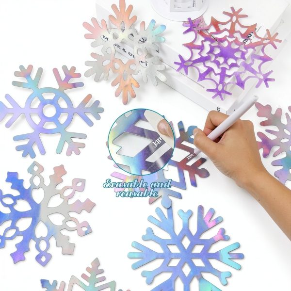 Christmas Snowflake Decorations Dianelhall Office-2