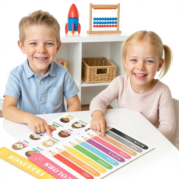 ZICOTO Educational Posters for Toddlers 1-3-2