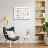 uoyien Alphabet Wall Art Canvas-1
