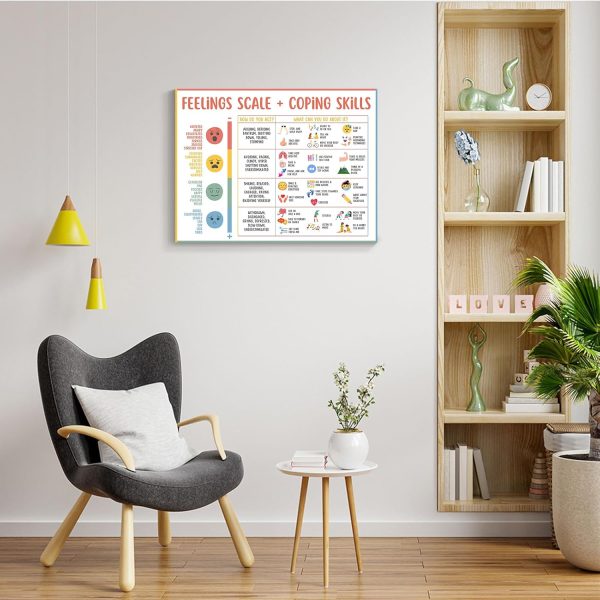 uoyien Alphabet Wall Art Canvas-1