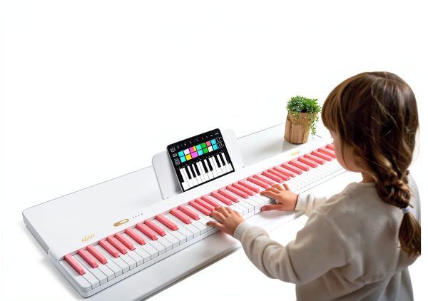 AiJoy Pink Piano Keyboard for Teens-1