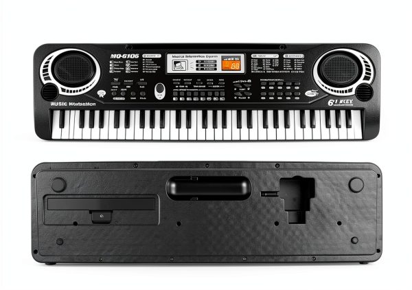 AstraMood Kids Keyboard Compact 61-Key Portable-4