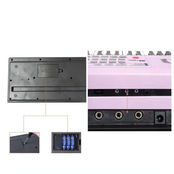 Kids Digital Piano Keyboard 24HOCL BD-613-3