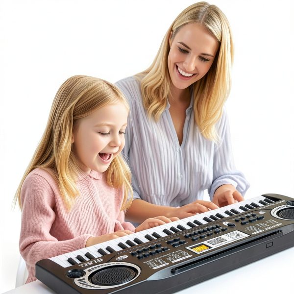 AstraMood Kids Keyboard Compact 61-Key Portable-6