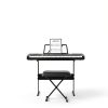 Senfot 61K Portable Keyboards Black Set Musical Instruments-2