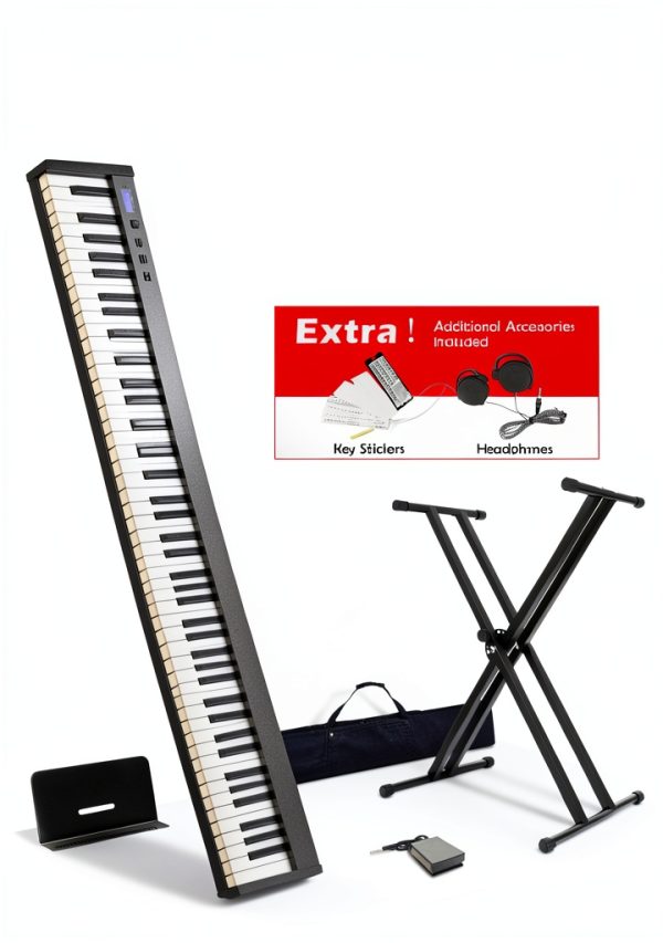 NikoMaku SWAN-S Digital Piano Compact Design-2