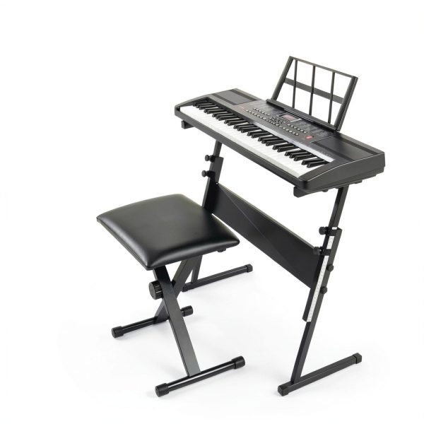 SFESGRER 61-Key Keyboard Black Light-Up-6
