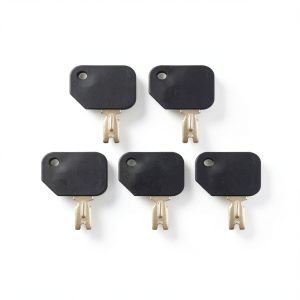Forklift Key 5 PCS 186304 166 1430 Black AIB2C Hyster S30XL-0