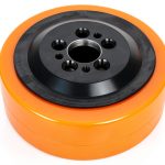 Drive Tire Wheel 50460101 XYZIL 9.05" Orange for Jungheinrich EJE120-0