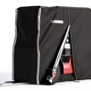 Waterproof Oxford Forklift Cover AutoRxperto 9.25ft Zipper Door-0