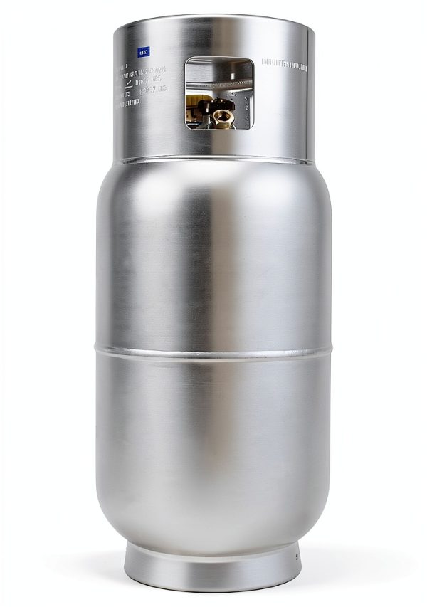 Flame King 33.5lb Aluminum Forklift Propane Tank with Gauge, DOT and TC Compliant, Lightweight, Rugged-Designed-10
