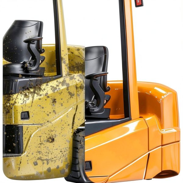 Forklift Protection Cover Hocamel Waterproof 8000lb Forklift Black-3