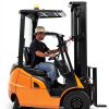 Fork Extensions DEXSO 72in Yellow Heavy Duty Steel Pallet Forklift-3