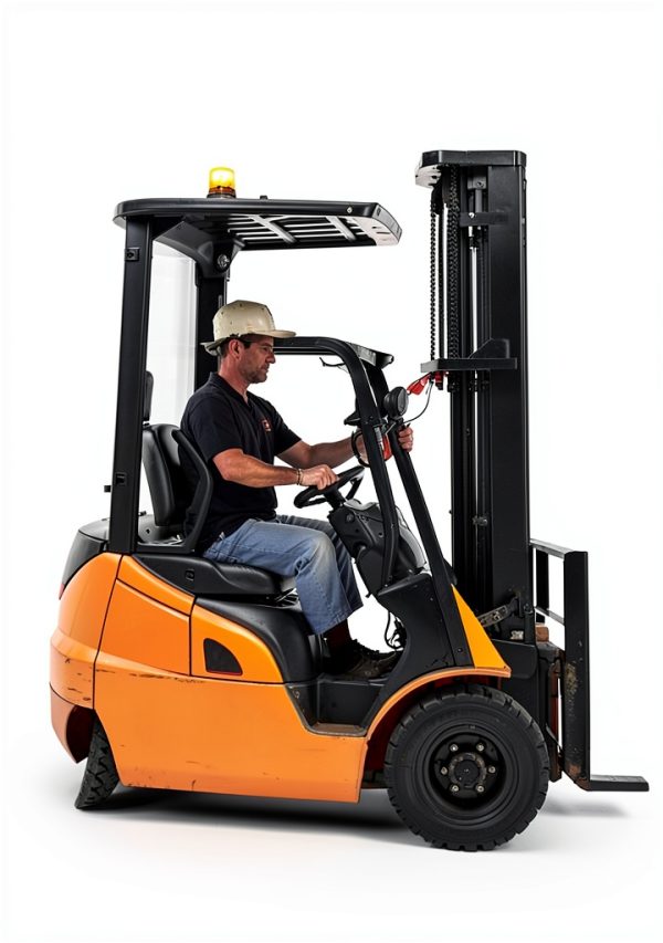 Fork Extensions DEXSO 72in Yellow Heavy Duty Steel Pallet Forklift-3