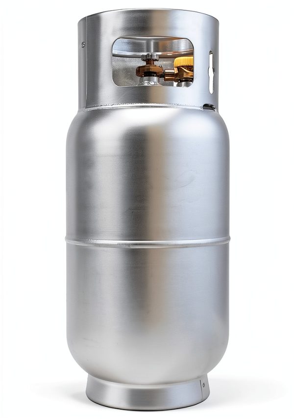 Flame King 33.5lb Aluminum Forklift Propane Tank with Gauge, DOT and TC Compliant, Lightweight, Rugged-Designed-9