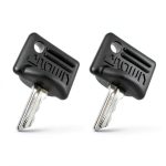Key for Crown GPW Walkie Forklift 2pc Set 107151-001 by biersasa-0