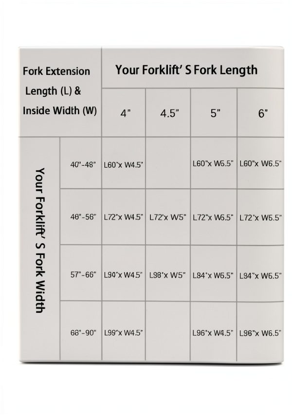 Fork Extensions DEXSO 72in Yellow Heavy Duty Steel Pallet Forklift-6