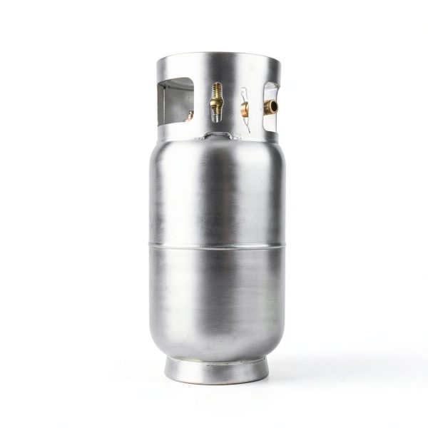 Flame King 33.5lb Aluminum Forklift Propane Tank with Gauge, DOT and TC Compliant, Lightweight, Rugged-Designed-1