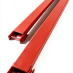 96 Inch Forklift Pallet Extensions, Fork Extensions 5.3 Inch Width, 5500 LBS Capacity Heavy Duty Fork Extensions for Forklifts, 1 Pair Forklift Extensions for Forklift Truck-0