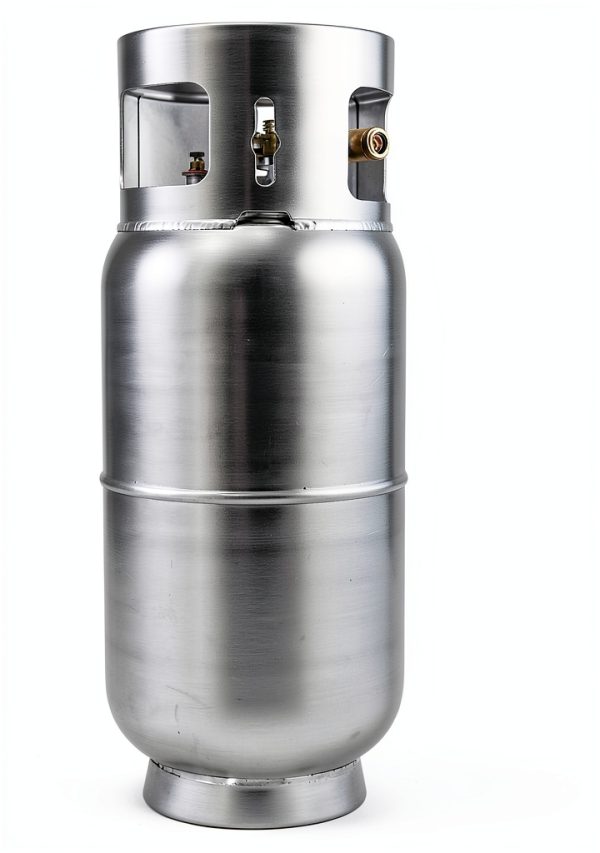 Flame King 33.5lb Aluminum Forklift Propane Tank with Gauge, DOT and TC Compliant, Lightweight, Rugged-Designed-3