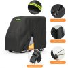 Forklift Protection Cover Hocamel Waterproof 8000lb Forklift Black-5